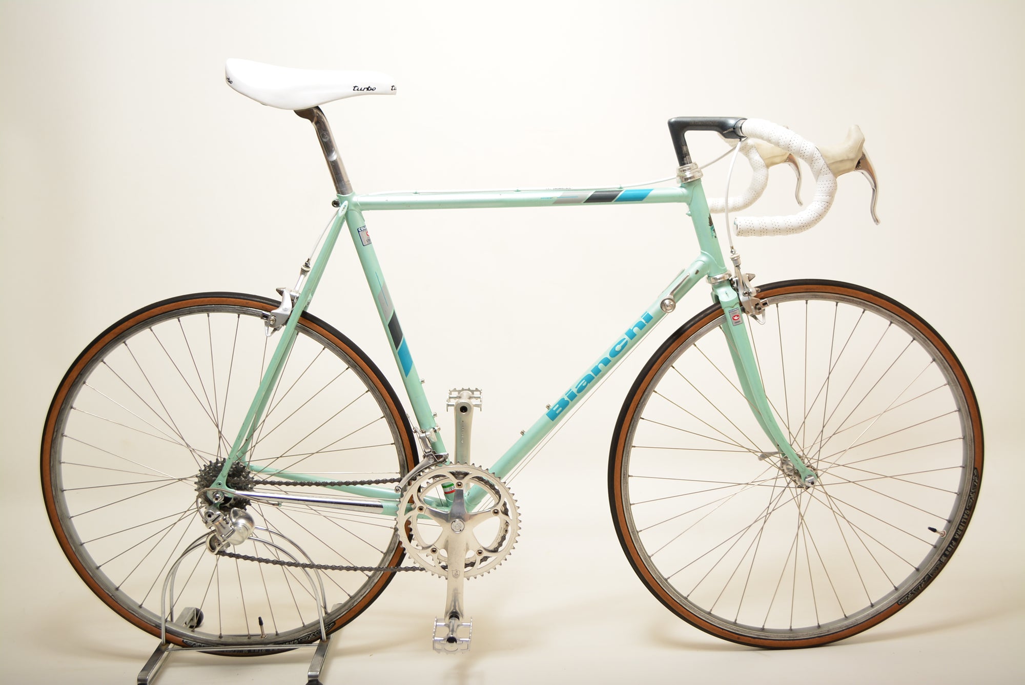 Bianchi Rennrad Rekord 57cm Campagnolo Athena Vintage Steelbike