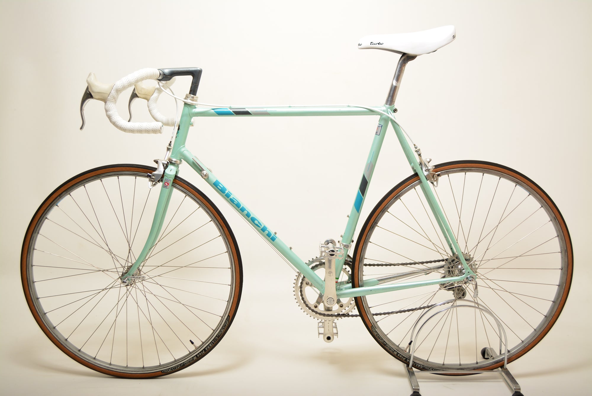 Bianchi Rennrad Rekord 57cm Campagnolo Athena Vintage Steelbike