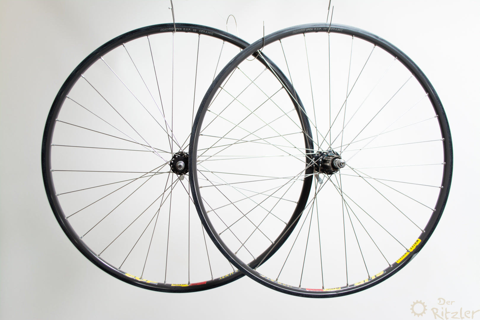 Campagnolo Record auf Mavic Open SUP CD Ceramic 28" Laufradsatz