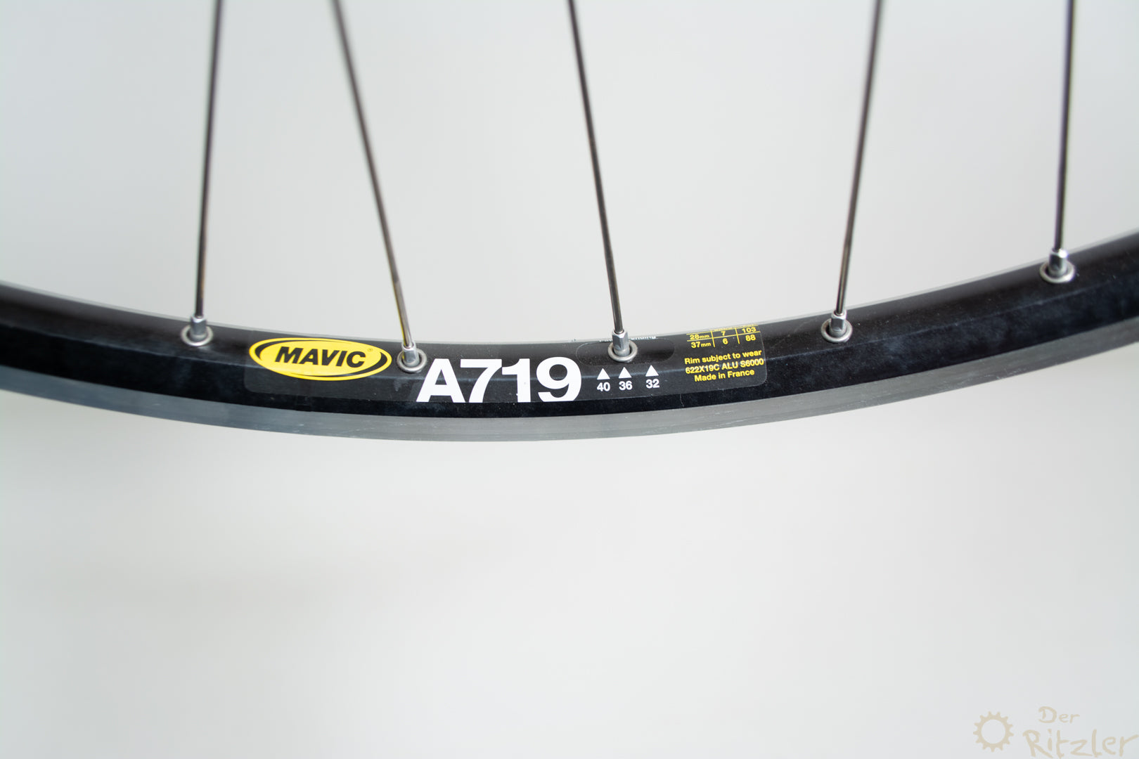 Shimano XTR/Bees auf Mavic A719 MTB Laufradsatz 28"